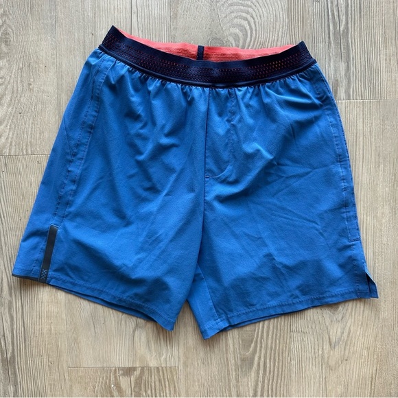 Rhone Swift Short 6" inseam Shorts Men’s Size Small Blue Lined Style 100720 - Picture 1 of 8